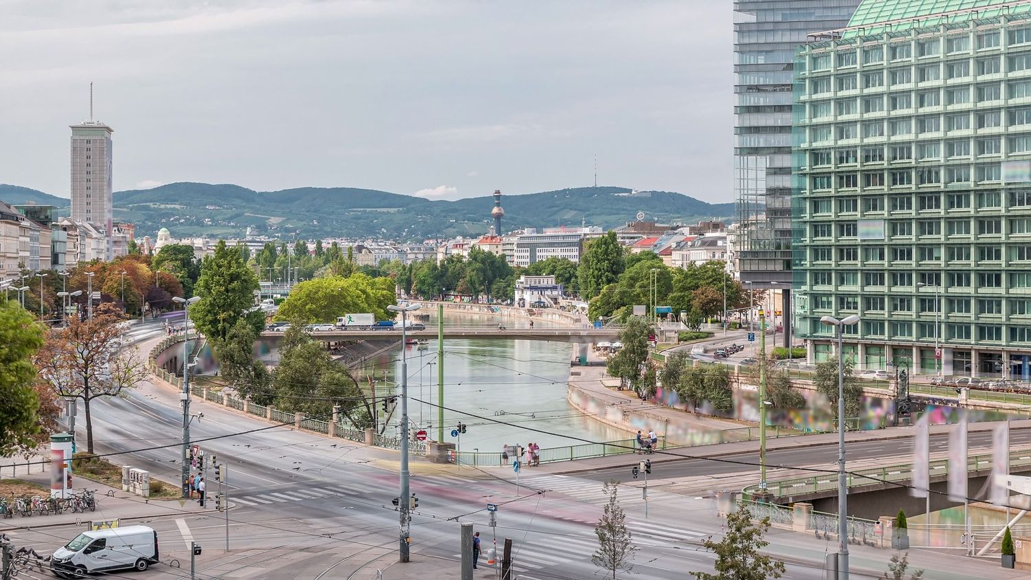 Ausblick auf die Stadt Wien